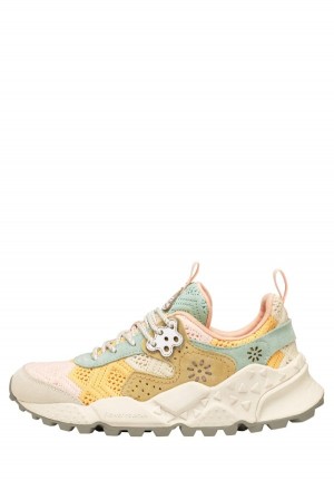 Flower Mountain Kotetsu Sneakers Dames Roze Grijs | XXE8787XZ