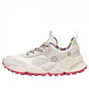 Flower Mountain Kotetsu Sneakers Dames Wit | DEB8146VN