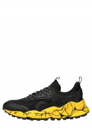 Flower Mountain Kotetsu Uni Sneakers Dames Zwart | ZBU4191CS