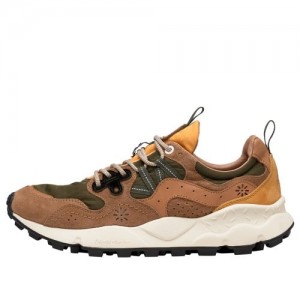 Flower Mountain Yamano 3 Sneakers Heren Bruin | RWI7722UU