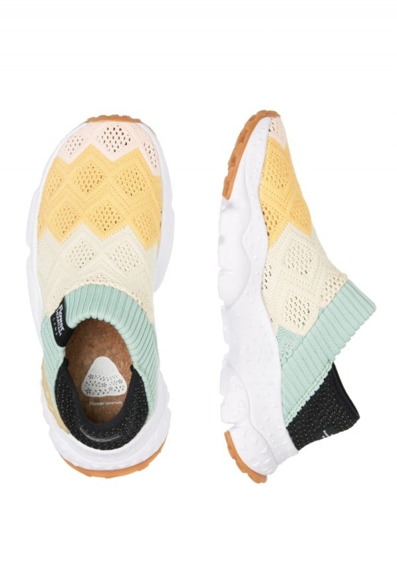 Flower Mountain Camp Sneakers Dames Roze Oranje | XHU5328YH