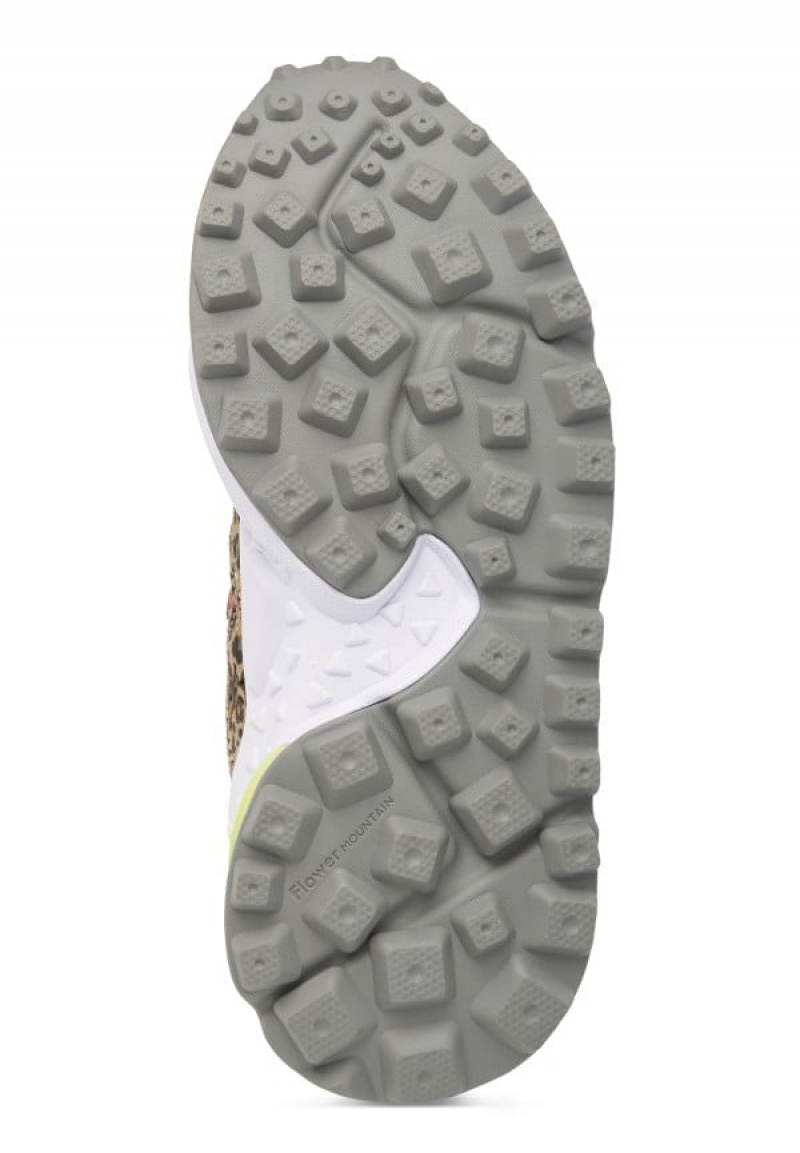 Flower Mountain Kotetsu Sneakers Dames Bruin | KPY3756RK