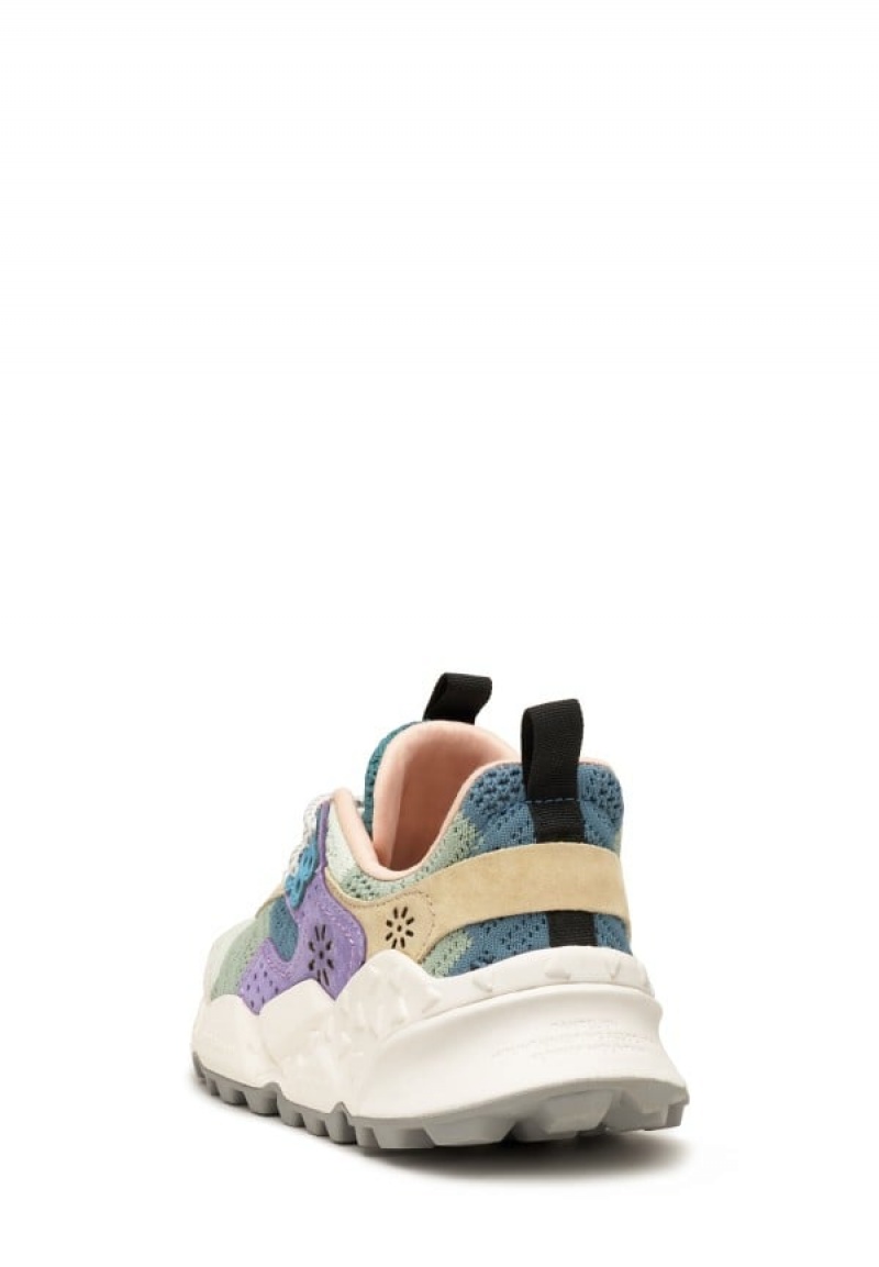 Flower Mountain Kotetsu Sneakers Dames Lichtblauw Grijs | NZY1077YY