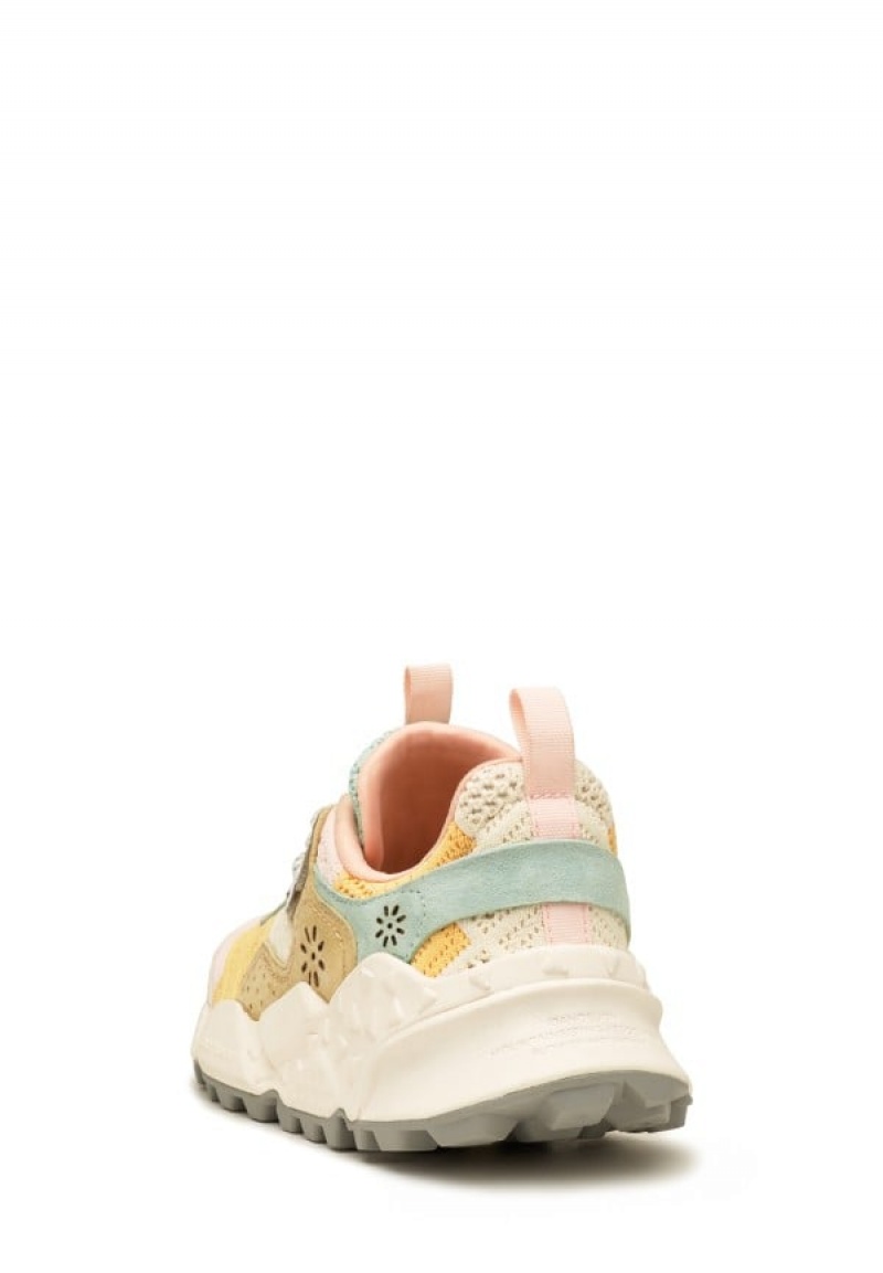 Flower Mountain Kotetsu Sneakers Dames Roze Grijs | XXE8787XZ