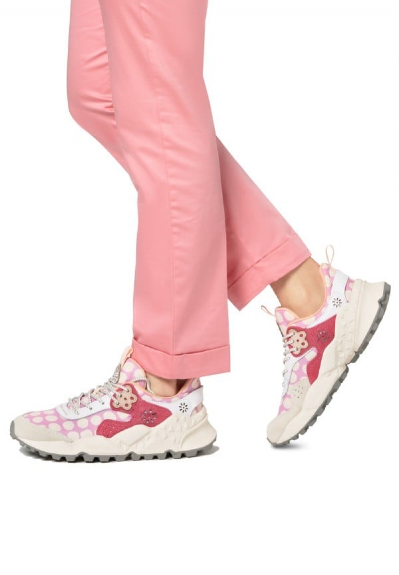Flower Mountain Kotetsu Sneakers Dames Roze Fuchsie | OMY3865XS