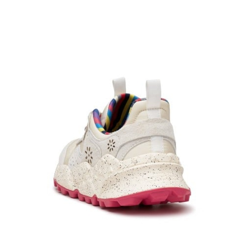 Flower Mountain Kotetsu Sneakers Dames Wit | DEB8146VN