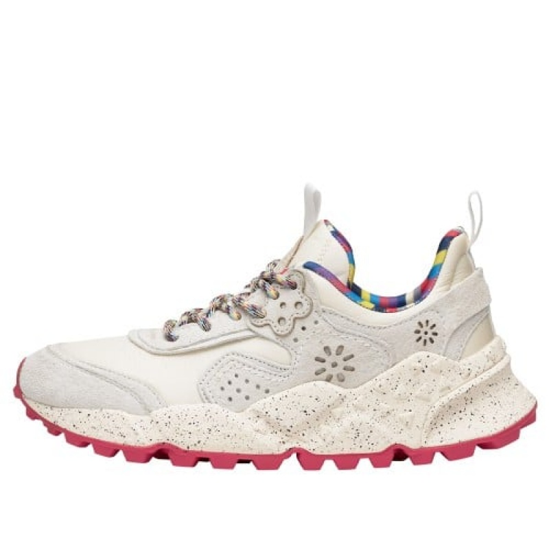 Flower Mountain Kotetsu Sneakers Dames Wit | DEB8146VN