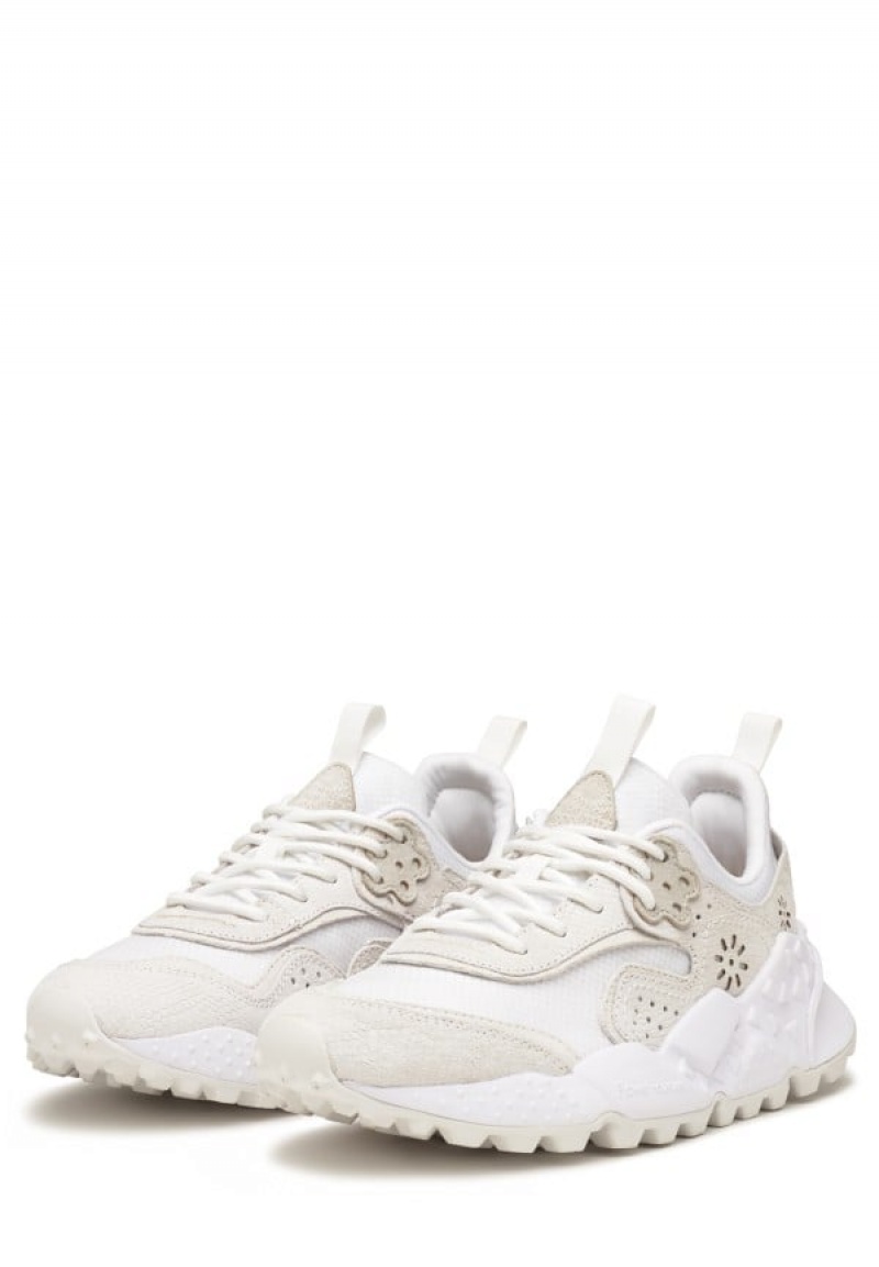 Flower Mountain Kotetsu Sneakers Dames Wit | PFH3752OO