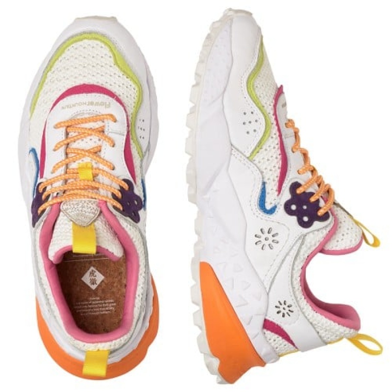 Flower Mountain Kotetsu Sneakers Dames Wit | TSX10050LO
