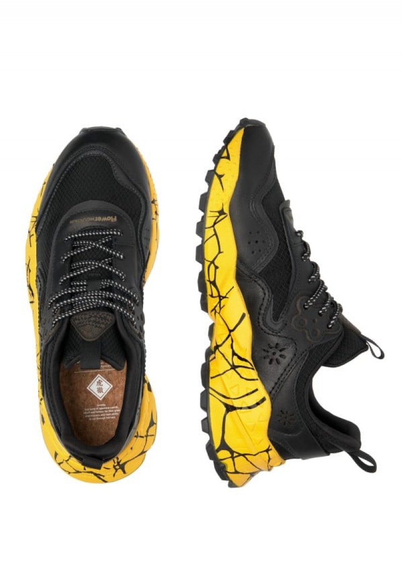 Flower Mountain Kotetsu Uni Sneakers Dames Zwart | ZBU4191CS