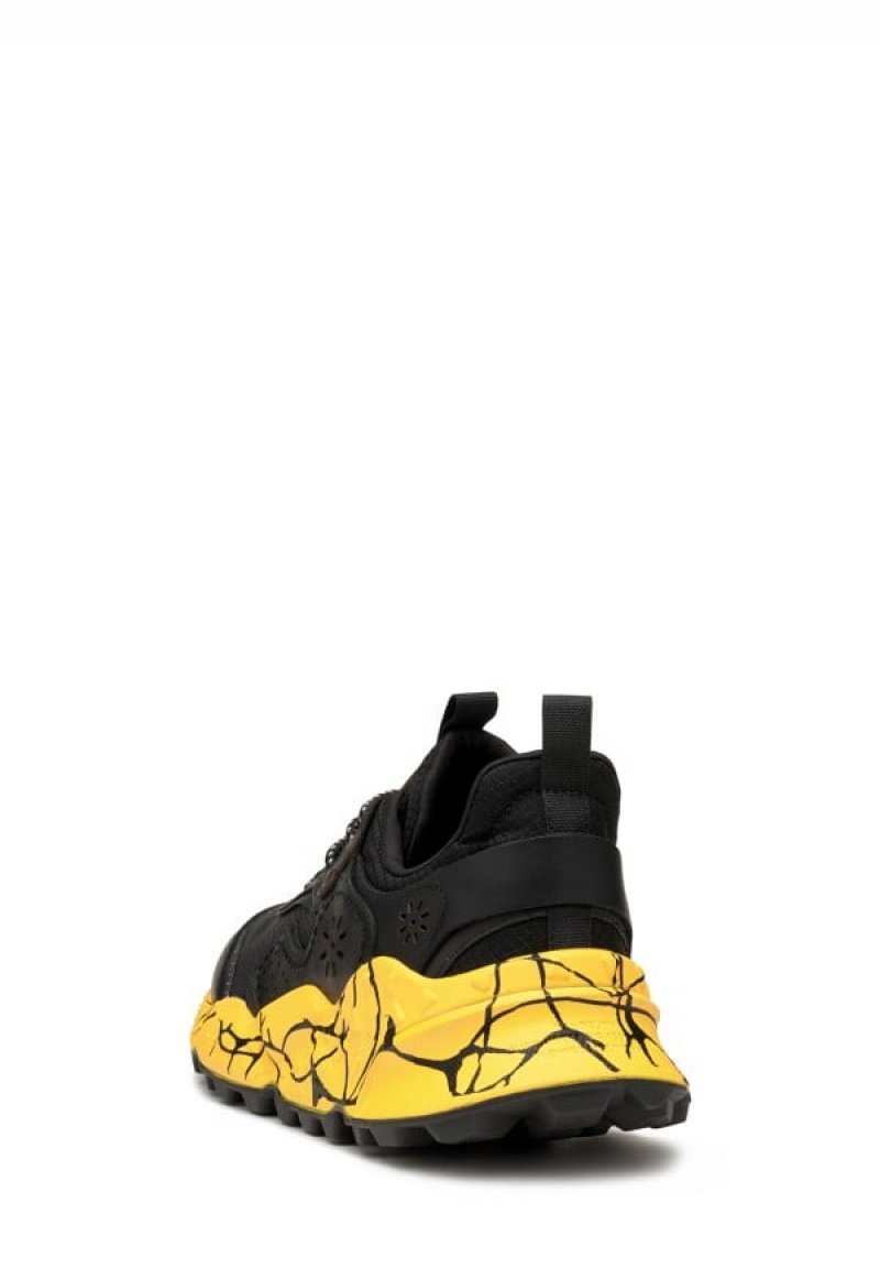 Flower Mountain Kotetsu Uni Sneakers Dames Zwart | ZBU4191CS