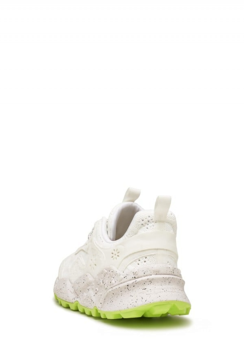 Flower Mountain Kotetsu Uni Sneakers Heren Wit | HOR9646PW