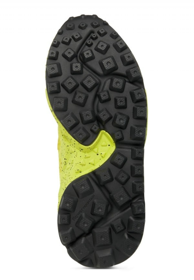 Flower Mountain Kotetsu Uni Sneakers Heren Geel | RJF7727OO