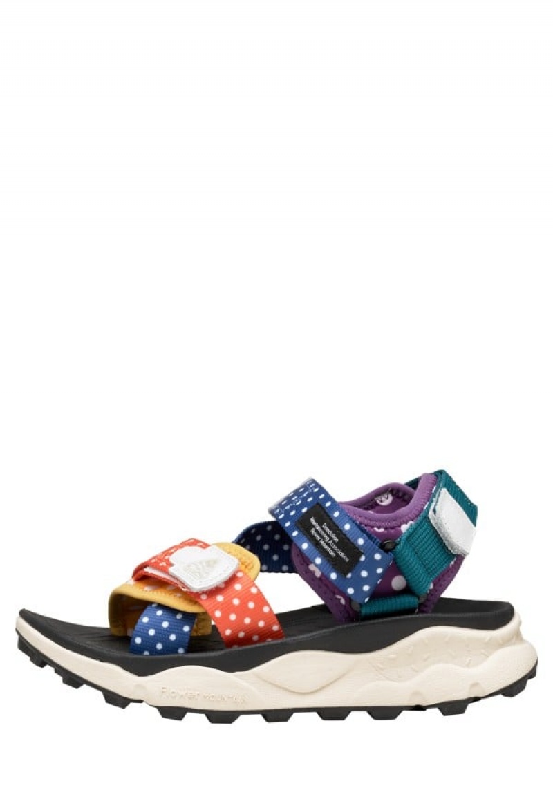 Flower Mountain Nazca 2 Sandalen Dames Blauw | VPV3118XM