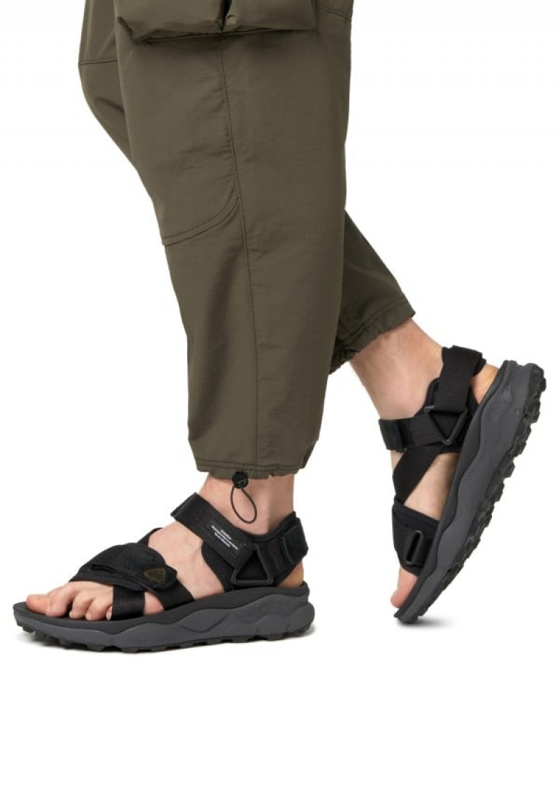Flower Mountain Nazca 2 Sandalen Heren Zwart | ISR462AH