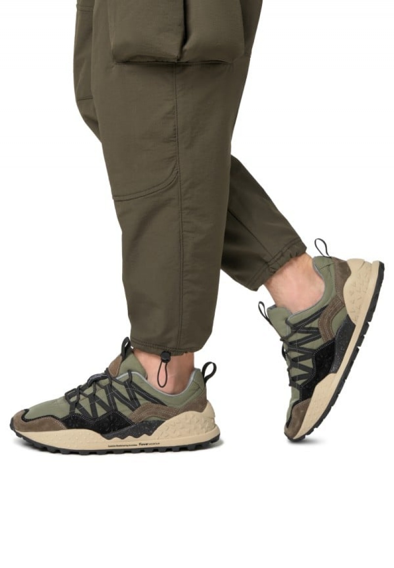 Flower Mountain Washi Sneakers Heren Grijs | XSC4841QQ