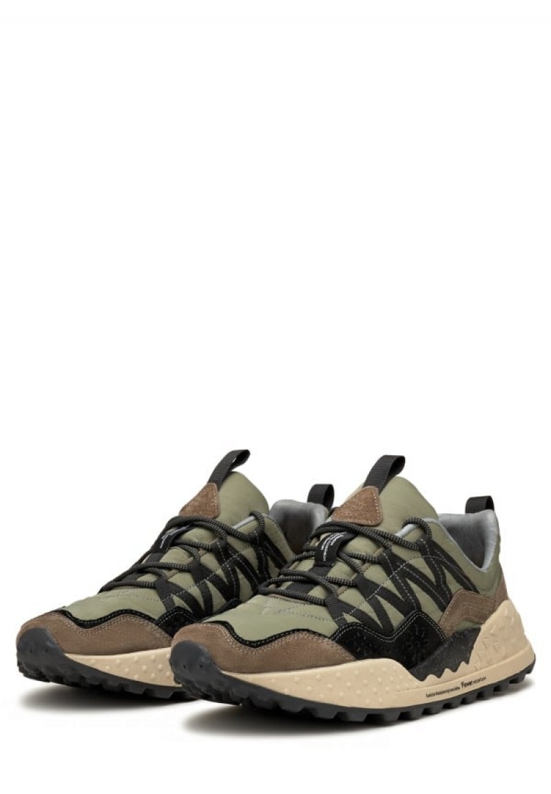 Flower Mountain Washi Sneakers Heren Grijs | XSC4841QQ