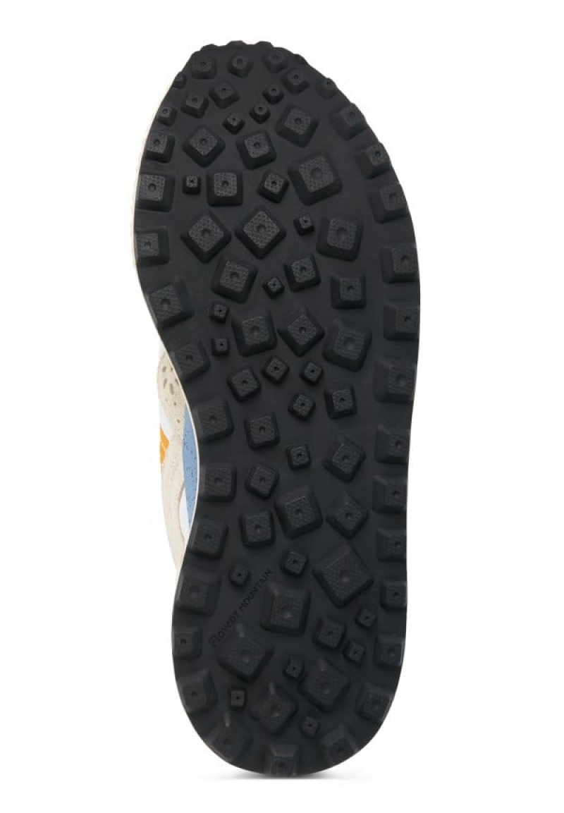Flower Mountain Washi Sneakers Heren Grijs Wit | BVW4418ND