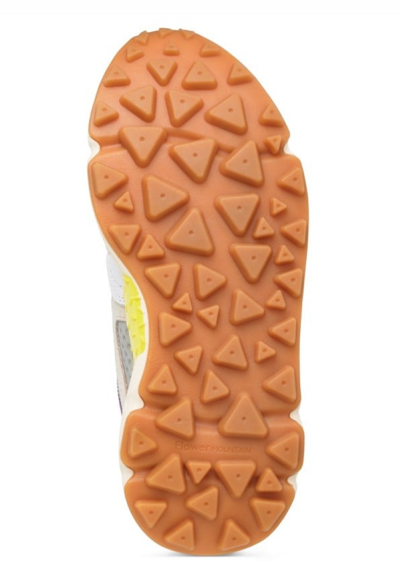 Flower Mountain Yamano 3 Sneakers Dames Wit Paars | DBN758VF