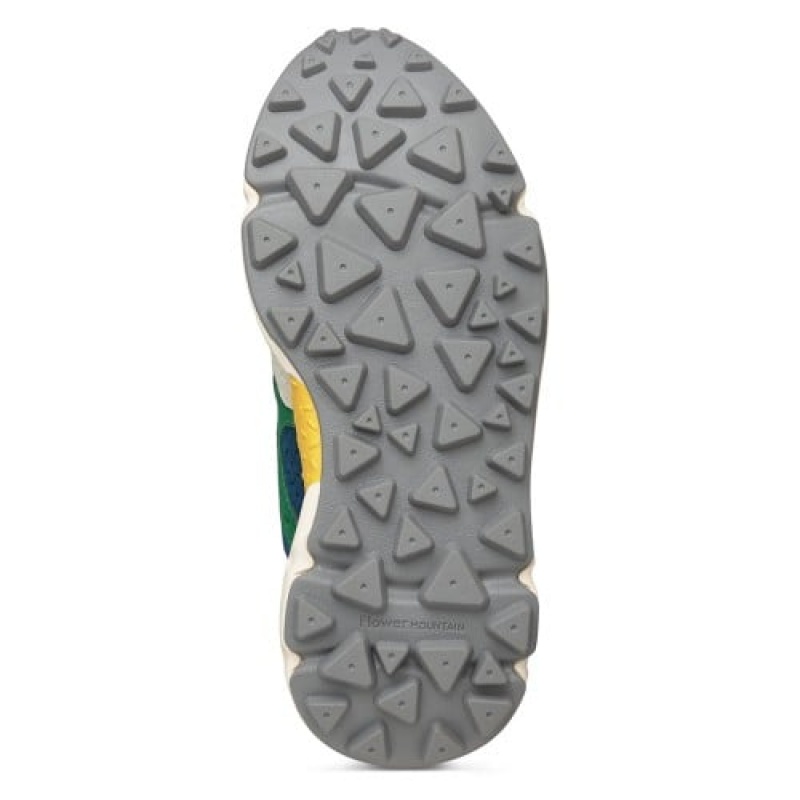 Flower Mountain Yamano 3 Sneakers Dames Paars Zwart Wit | WVH4225DP