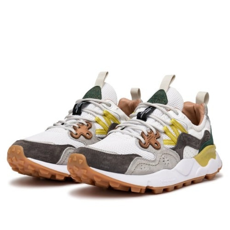 Flower Mountain Yamano 3 Sneakers Heren Wit | HRV5957YR