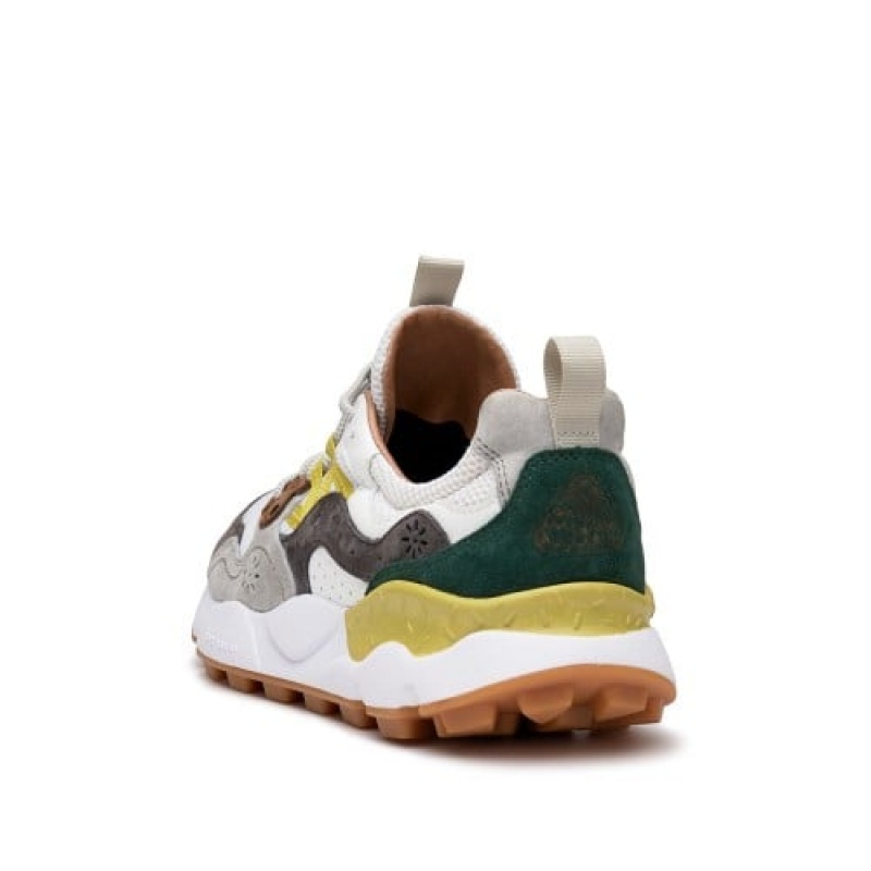 Flower Mountain Yamano 3 Sneakers Heren Wit | HRV5957YR