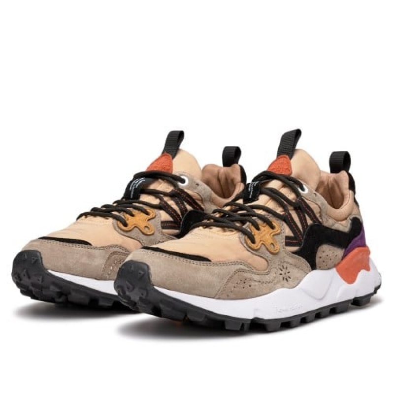 Flower Mountain Yamano 3 Sneakers Heren Beige | AFU7627DH