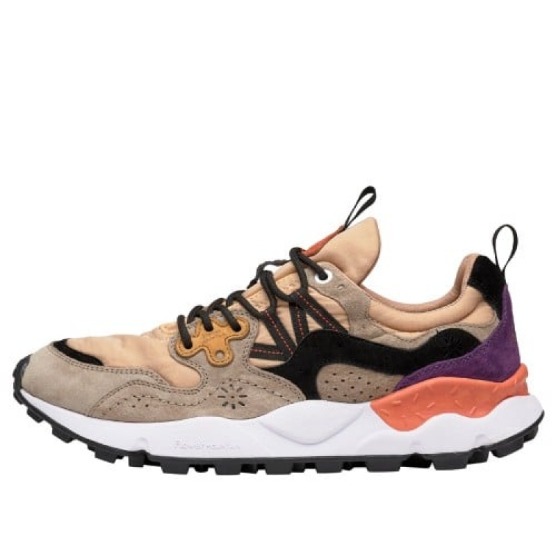 Flower Mountain Yamano 3 Sneakers Heren Beige | AFU7627DH