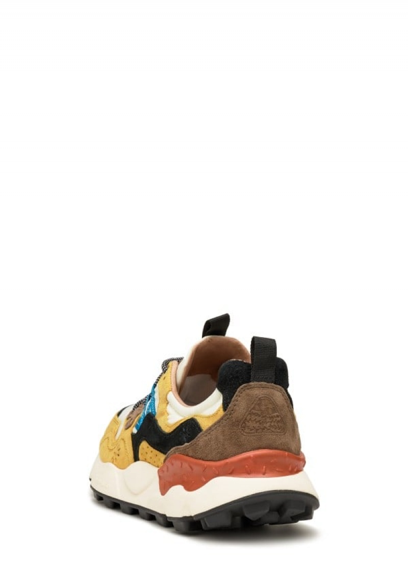 Flower Mountain Yamano 3 Sneakers Heren Wit | IBM2154TP