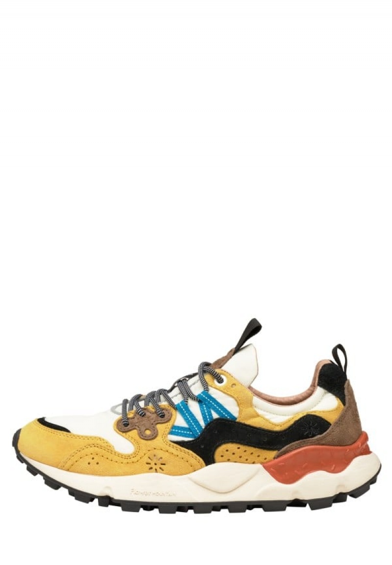 Flower Mountain Yamano 3 Sneakers Heren Wit | IBM2154TP
