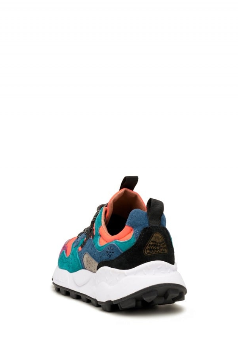 Flower Mountain Yamano 3 Uni Sneakers Heren Oranje Paars | YQA5014ME