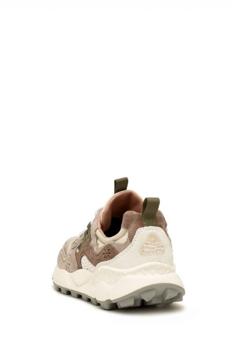 Flower Mountain Yamano 3 Uni Sneakers Heren Grijs Beige | IKR1951ES