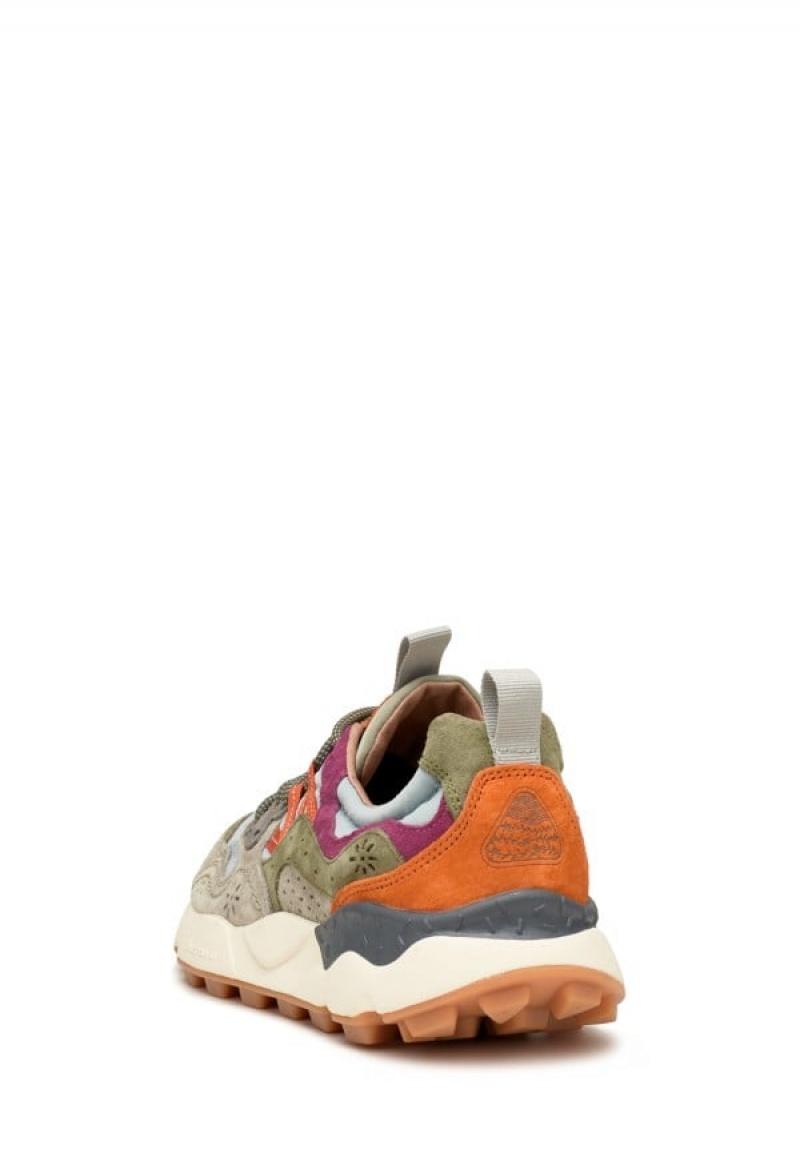 Flower Mountain Yamano 3 Uni Sneakers Heren Grijs Lichtblauw | RXX1026FA