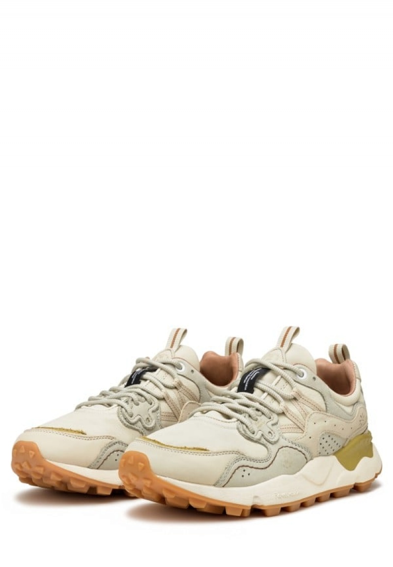 Flower Mountain Yamano 3 Uni Uw Sneakers Heren Beige | MNJ1917KA
