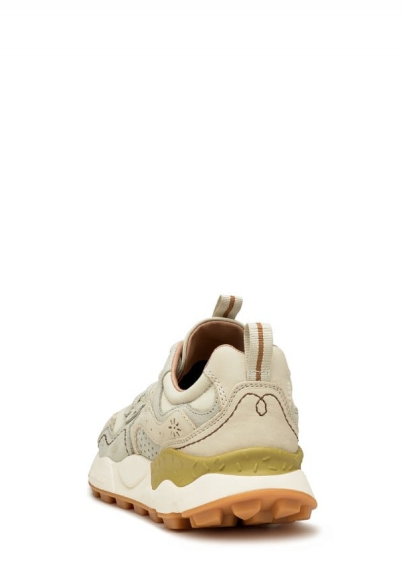 Flower Mountain Yamano 3 Uni Uw Sneakers Heren Beige | MNJ1917KA