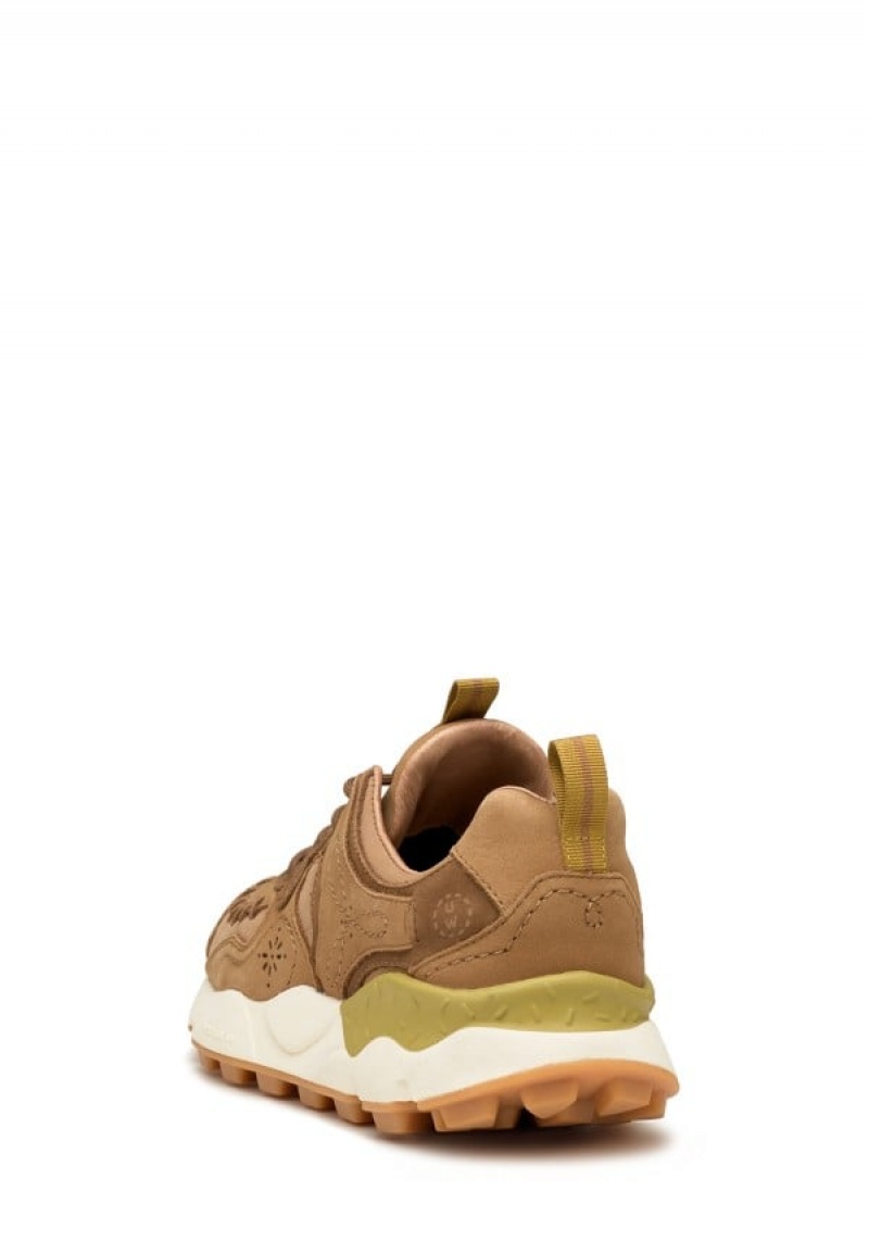 Flower Mountain Yamano Uni Uw Sneakers Heren Bruin | OXL8817BV